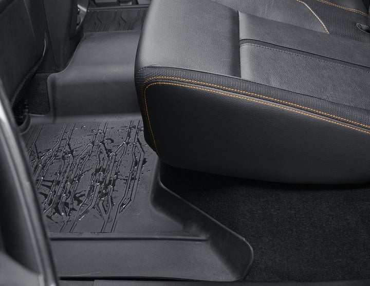 Ford Ranger ab 2011 Allwetterfußmatten, vorne&hinten, schwarz, Wannenform 2208158