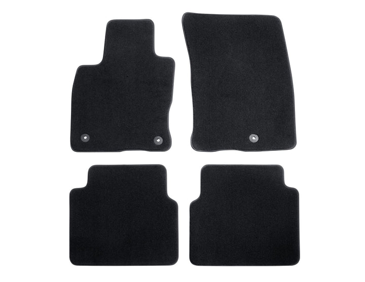 Original Ford Kuga ab 2020 Velours-Teppichfußmatten vorne und hinten, schwarz