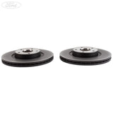 Original Ford Focus Mk3 C-Max Bremsscheiben vorne belüftet 300mm 5 Bolzen 1520297 - 2 Stk