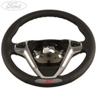 Ford Fiesta ab 2013 Lenkrad rote Ziernähte ohne Tempomat 2067873