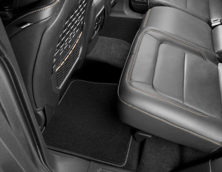 Original Ford Bronco Velours-Teppichfußmatten vorne und hinten, schwarz