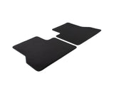 Tourneo Connect & Transit Connect Velours-Teppichfußmatten hinten, schwarz