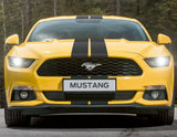 Original Ford Mustang Over-the-Top Racing Stripes mattschwarz 2015- 2127562