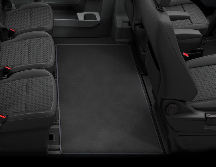 Original Ford Transit/Tourneo Custom Teppichfußmatten hinten, schwarz, 2. Reihe