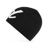 Ford Logo Contrast Beanie Mütze Schwarz Weiß