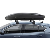 G3* Dachbox Elegance Europe 390, mattschwarz mit Prägung