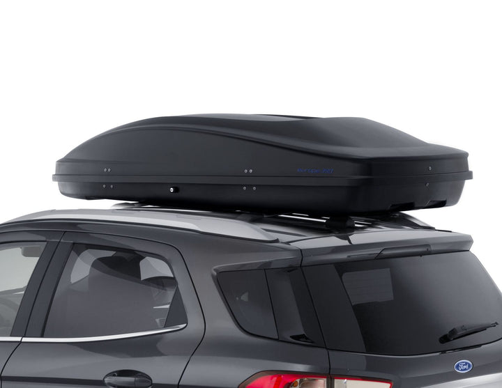 G3* Dachbox Elegance Europe 390, mattschwarz mit Prägung