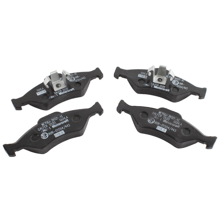 Fiesta Mk3 Mk4 Motorcraft Vorderradbremsbeläge Achse Satz