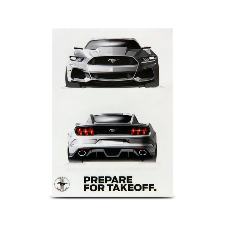 Ford Mustang Postkarten-Aufkleber
