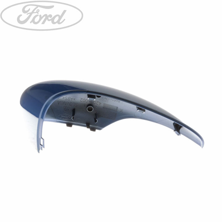 Original Ford Fiesta/B-MAX Außenspiegelgehäuse rechts, Nautik-Blau
