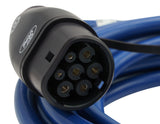 Original E-Ladekabel für öffentliche Ladestationen,Länge: 10 m,32 A,3-phasig
