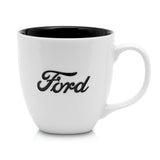 Ford Contrast Logo Tasse Schwarz-Weiß Keramik 420ml