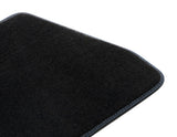 Ford Transit/Tourneo Courier Teppichfußmatten hinten, schwarz, Naht blau 2746769