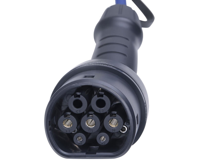 E-Ladekabel für alle öffentlichen Ladestationen, Länge: 6 m, 16 A, 1-phasig