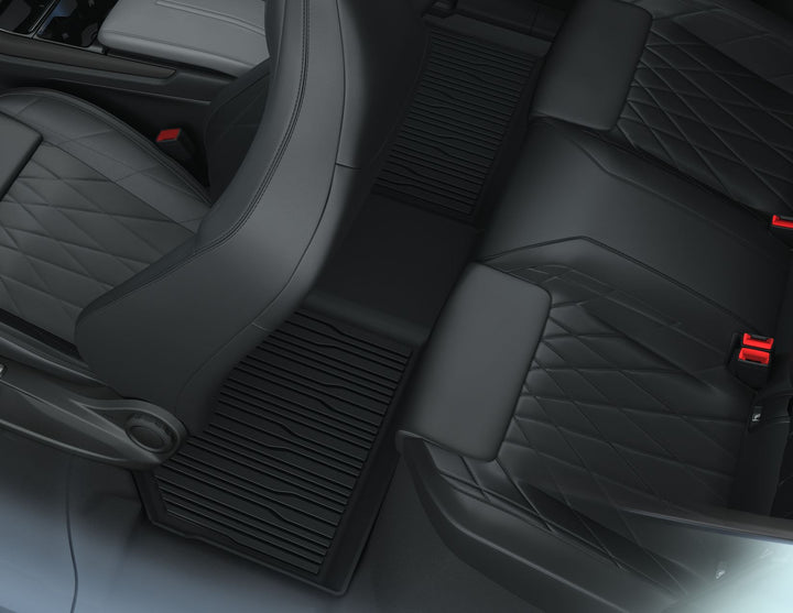 Original Ford All-Electric Explorer®/All-Electric Capri® Gummifußmatten in Wannenform mit hochstehenden Kanten