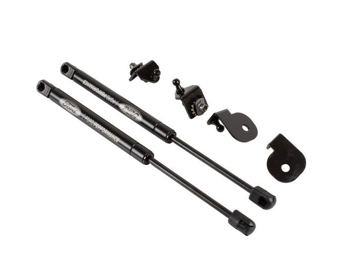 Original Ford Mustang ab 2015 Haubenlifter, lasergraviertem Performance Logo