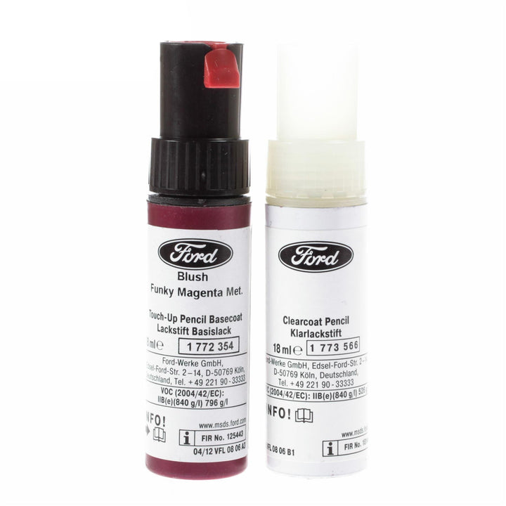 Original Lackstifte (9ml) von Ford in Funky Magenta Met. 2600480 (Farbcode:9RQEWWA)