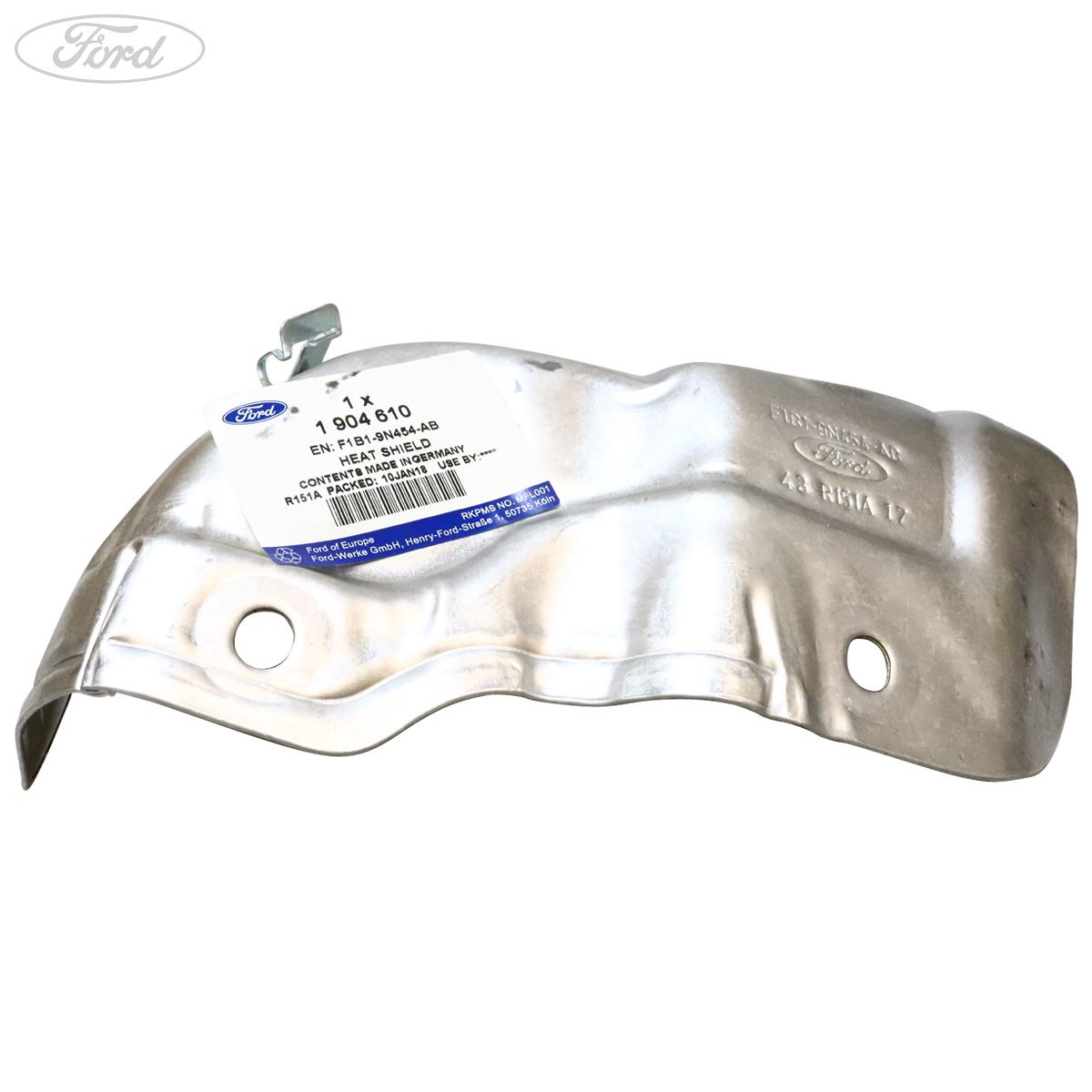Produktbild von Design Engineering Universal Katalysator Hitzeschild – Schutz Vor Hitze, 30,5 X 20,3 Cm