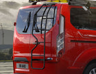 Original Ford Transit Custom ab 2012 Heckleiter, mit niedrigem Dach&Hintertüren