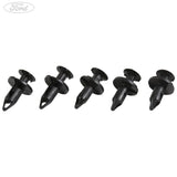 Original Ford Zierniete Radlauf hinten innen 11/2017 4663587 - 5 Stk