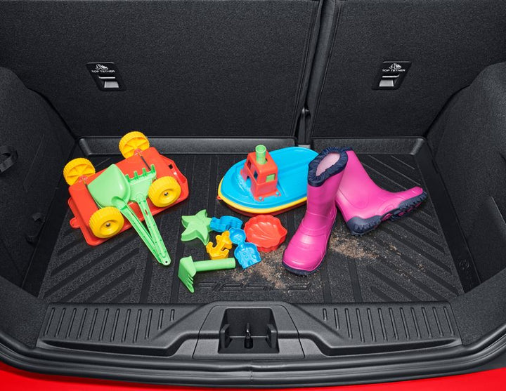 Original Ford Fiesta ab 2017 Gepäckraumwanne,ohne Trennwand oder Laderaum + Logo