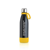 Ford Capri Thermoflasche Trinkflasche 500ml Schwarz/Gelb