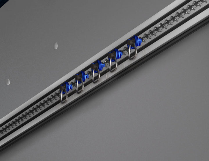 Original Ford Transit Custom Zurrösen blau