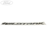 Original Ford Ranger Schriftzug Wildtrak Heck in Grau 1929465