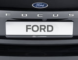 Original Ford Performance Kennzeichenhalter schwarz, 3D Performance-Logo weiß