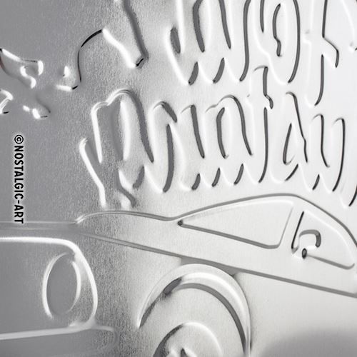 Ford Blechschild Mustang - The Boss