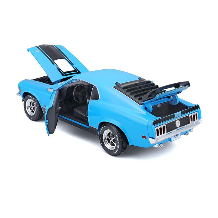 Maisto Ford Mustang Mach 1 Modellauto Blau 1:18