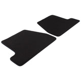 Original Ford Focus 2011-2015 Velours-Teppichfußmatten hinten, schwarz