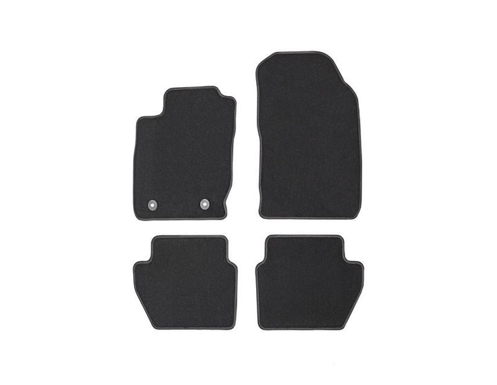 Original Ford Ecosport 2017-2023 Velours-Teppichfußmatten vorn & hinten, schwarz