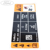 Original Ford Edge 2015-2024 Aufkleber 1919680