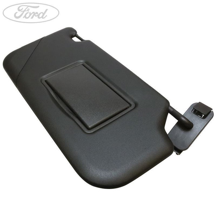 Original Ford Fiesta Sonnenblende vorne mit Spiegel Schwarz 2013-2017, 2019047