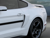 Original Ford Mustang ab 2015 Seitliche Lufthutzen mattschwarz