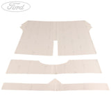 Original Ford Custom Motorhauben Racing Stripe Aufkleber schwarz 13-18 1826420