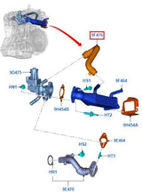 Original Ford Transit 2011-2012 EGR-Kühlerschlauch 2.2L Duratorq 1740450