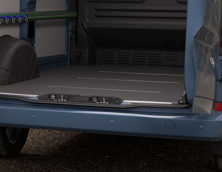 Original Ford Transit Custom ab 2023 Ladefläche-Holzboden mit Airline-Schienen