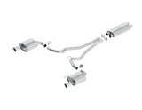 Ford Mustang Sportauspuff Edelstahl, mit zwei verchromtem Endrohren 2216649