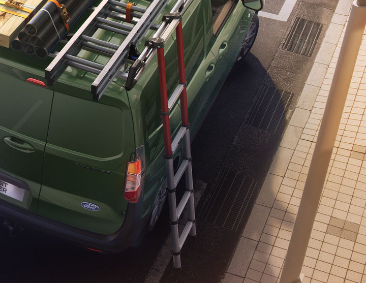Ford Transit/Tourneo Custom & Q-Top® (Q-Tech)* Get-Up Teleskopleiter, 4 Stufen