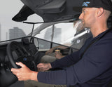 Ford Transit Custom Flexibler Innenraumteiler Schutzschild, transparent 2501125