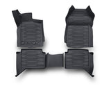 Ford Ranger ab 2011 Allwetterfußmatten, vorne&hinten, schwarz, Wannenform 2208158