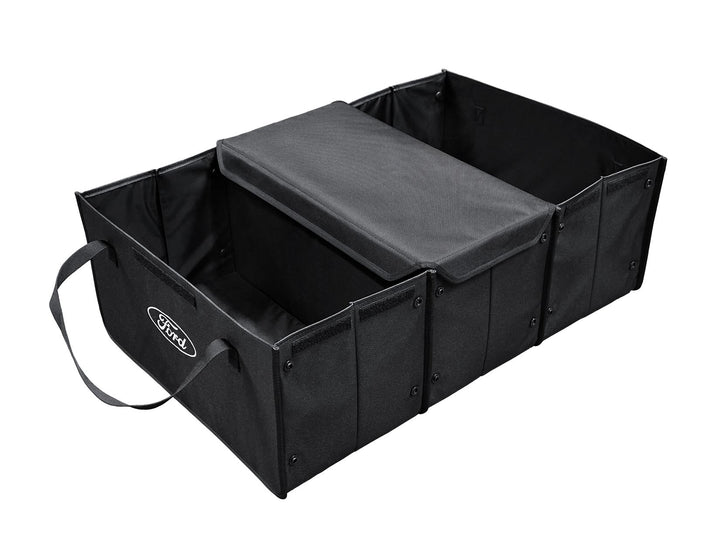 Original Laderaum-Box, aus faltbarem schwarzen Stoff