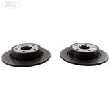 Original Ford Kuga Mk1 C-Max Mk2 Bremsscheiben hinten 280mm 5 Bolzen 1683383 - 2 Stk