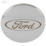 Ford Nabendeckel Silber mit Ford-Oval-Logo 70mm 2100367 - 1Stk