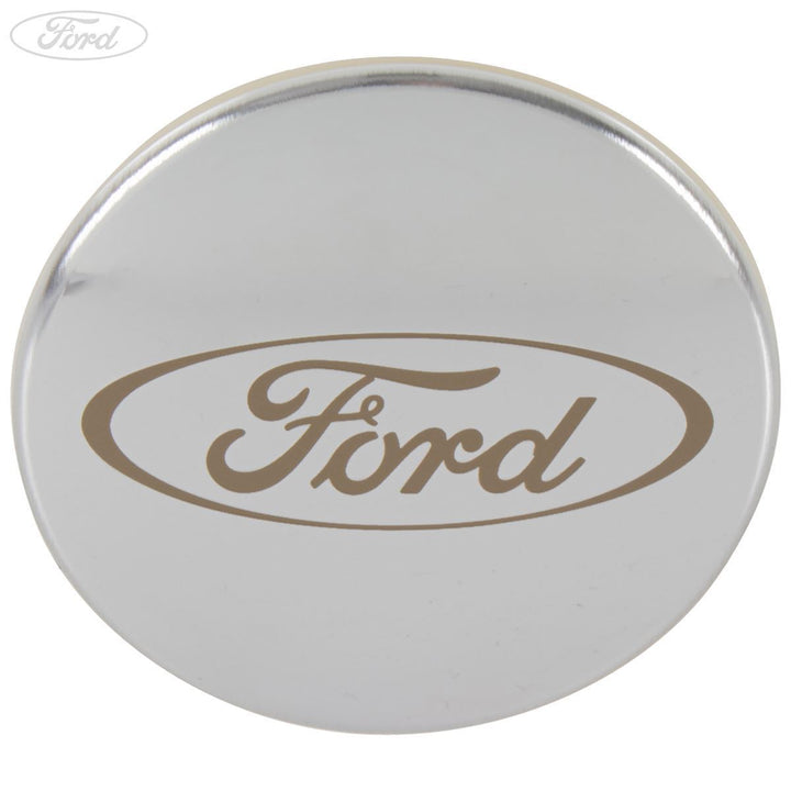 Ford Nabendeckel Silber mit Ford-Oval-Logo 70mm 2100367 - 1Stk