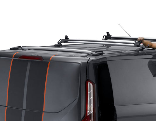 Integrierter und klappbarer Dachgrundträger inklusive Einbau Für Fahrzeuge mit flachem Dach, Achtung: nur für Modell von 09/2012 bis 2023