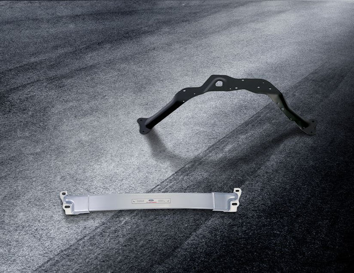 Original Ford Performance Domstrebensatz Aluminium mit Logo - Mustang 2015-24 (für Rechtslenker!)