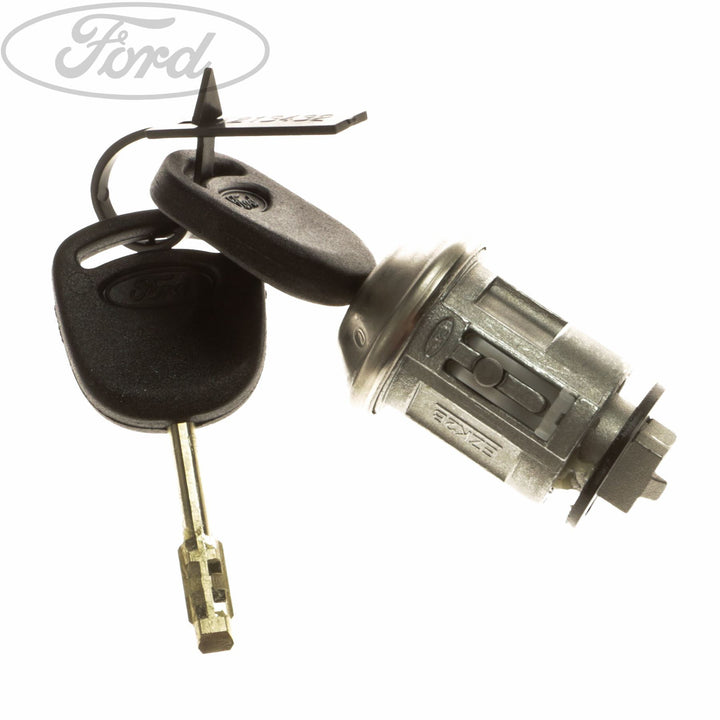 Original Ford Lenksäule Zündschloss Reparatursatz mit Schlüsseln 1022183